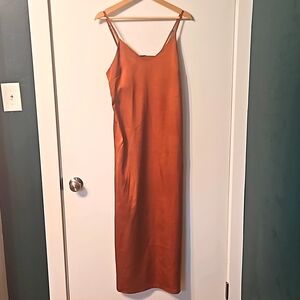 Rust Slip Dress